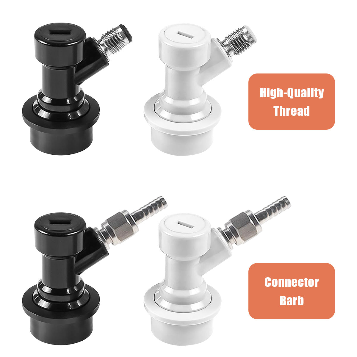 TWELVETAP 1.75 Gal Rubber Handle Corney Beer Keg 6.5L Premium Stainless Steel Homebrew Growler Leak Proof Lid Soda Barrel Home Brew