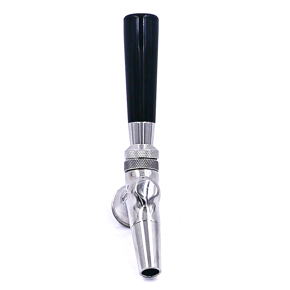 TWELVETAP Non-adjustable Peace Tap Stainless Steel Beer Tap for Keg Tap Tower Beer Shank & Kegerator Beer Faucet Classic Beer Dispensing Tap Standard Faucet Tap