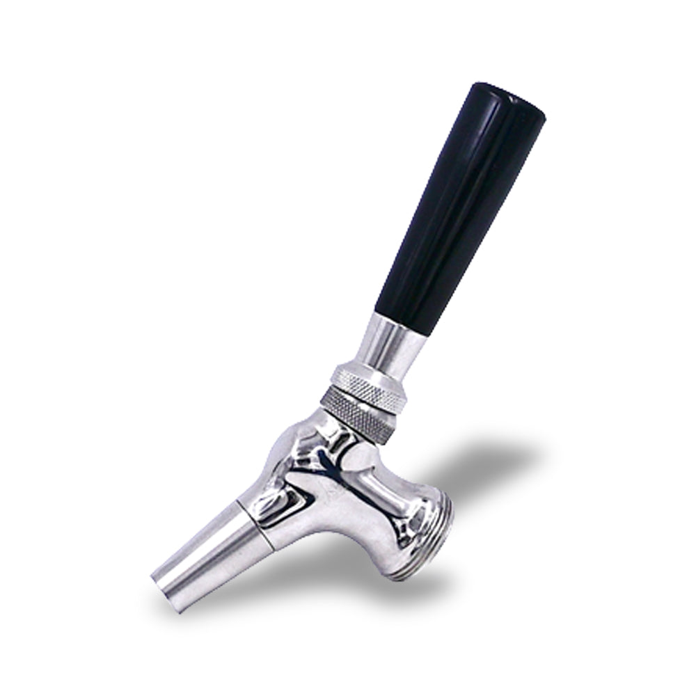 TWELVETAP Adjustable Peace Tap Stainless Steel Beer Tap for Keg Tap Tower Beer Shank & Kegerator Beer Faucet Classic Beer Dispensing Tap Standard Faucet Tap