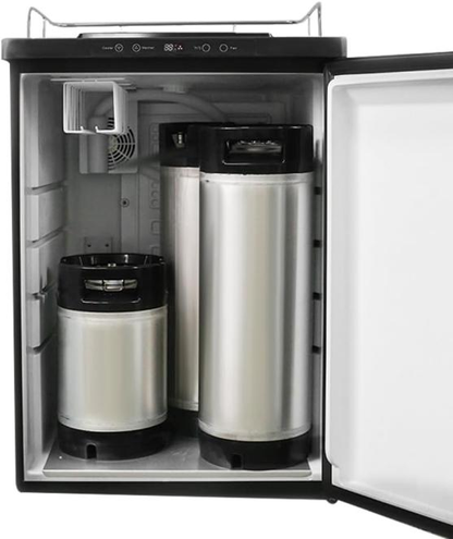 TWELVETAP- 4 Keg Capacity beer dispenser-Three Tap Stainless Steel Kegerator-Designed for Homebrewers