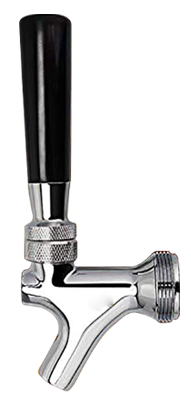 TWELVETAP Stainless Steel  Beer Tap for Keg Tap Tower Beer Shank & Kegerator Beer Faucet Classic Beer Dispensing Tap Standard Faucet Tap